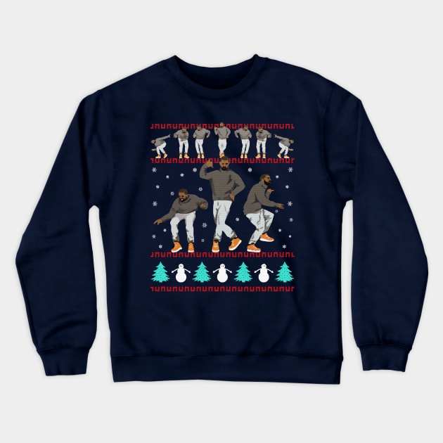 Christmas Hotline Bling Dance Crewneck Sweatshirt by NotoriousMedia